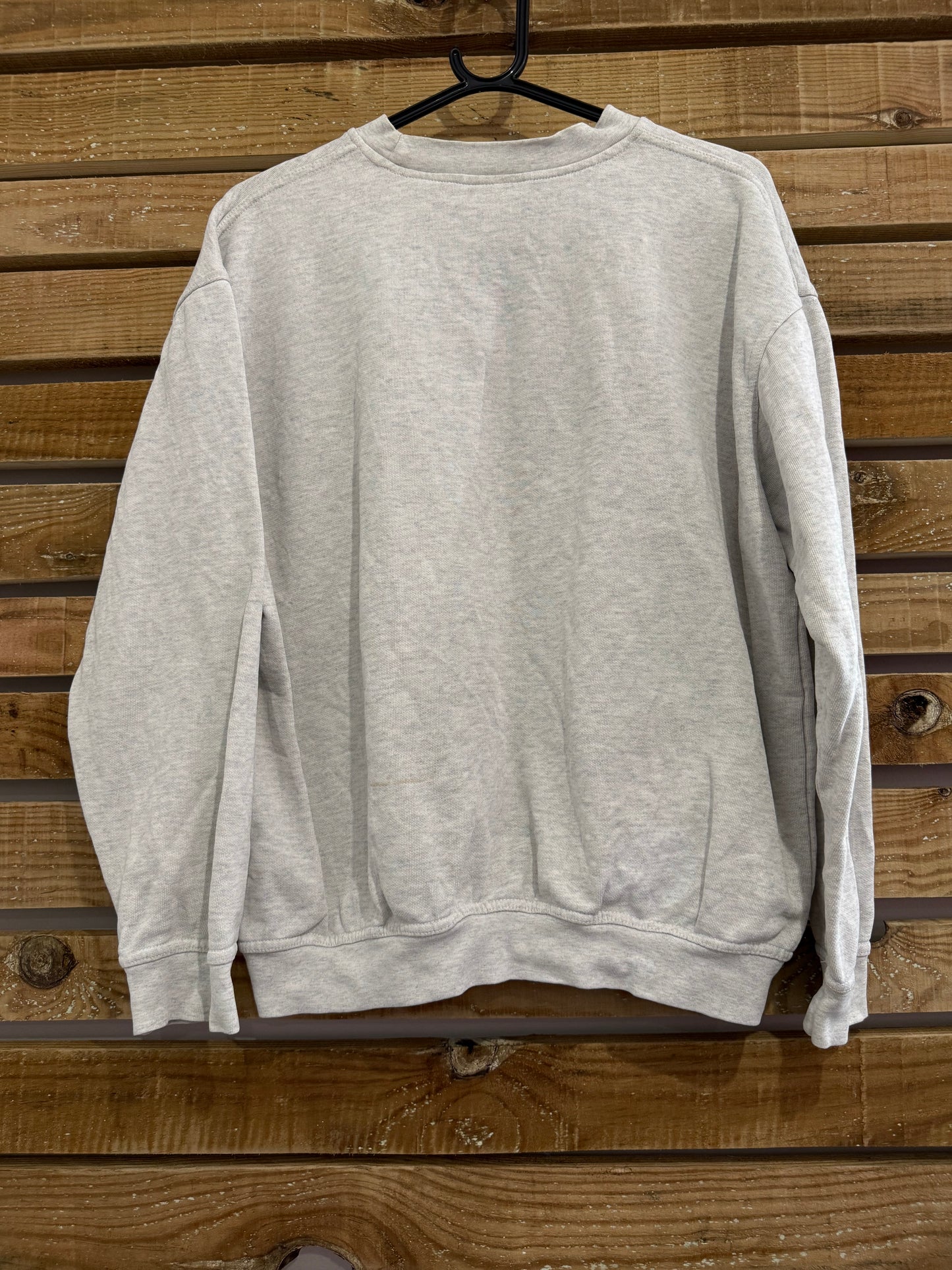 Vintage 80s RARE Adidas grey sweater/ sweatshirt. Size Large