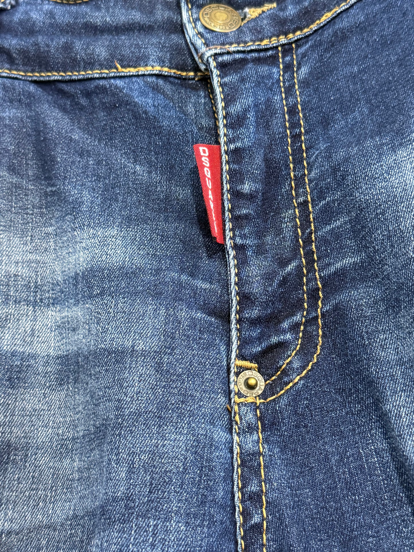 DSquared2 distressed Denim Shorts. 29”waist.