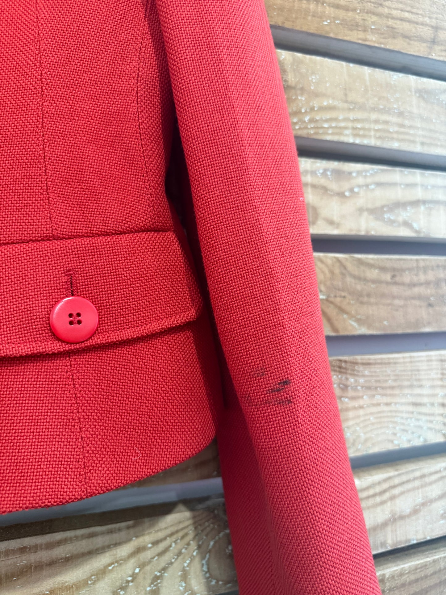 Vintage Y2K Armani button up blazer jacket. Size 12.