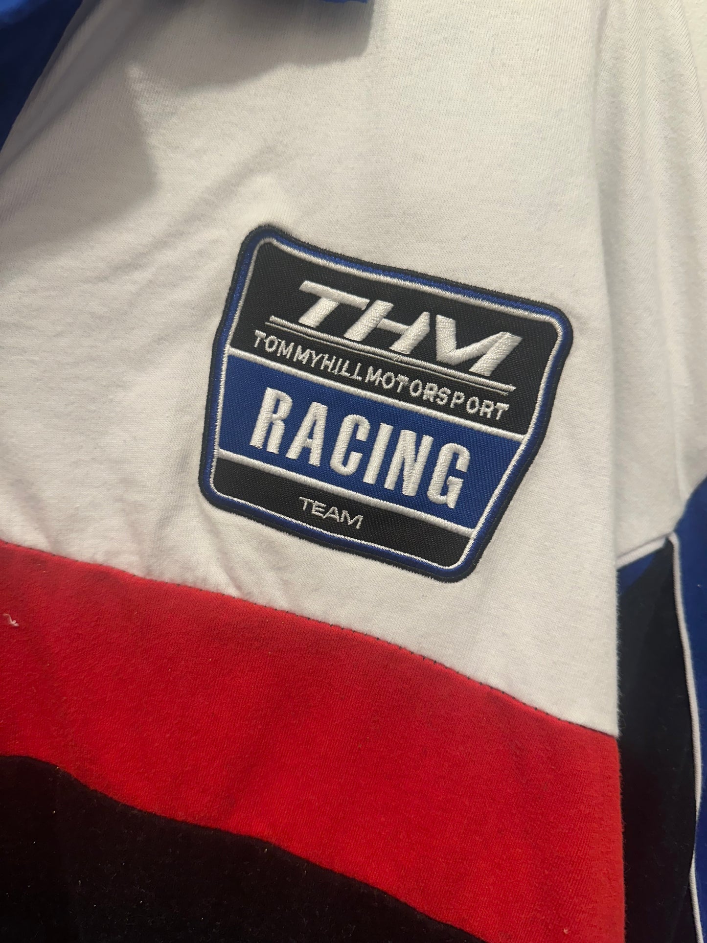 Vintage Y2K Motorsport polo t-shirt. Size XXL. Racing