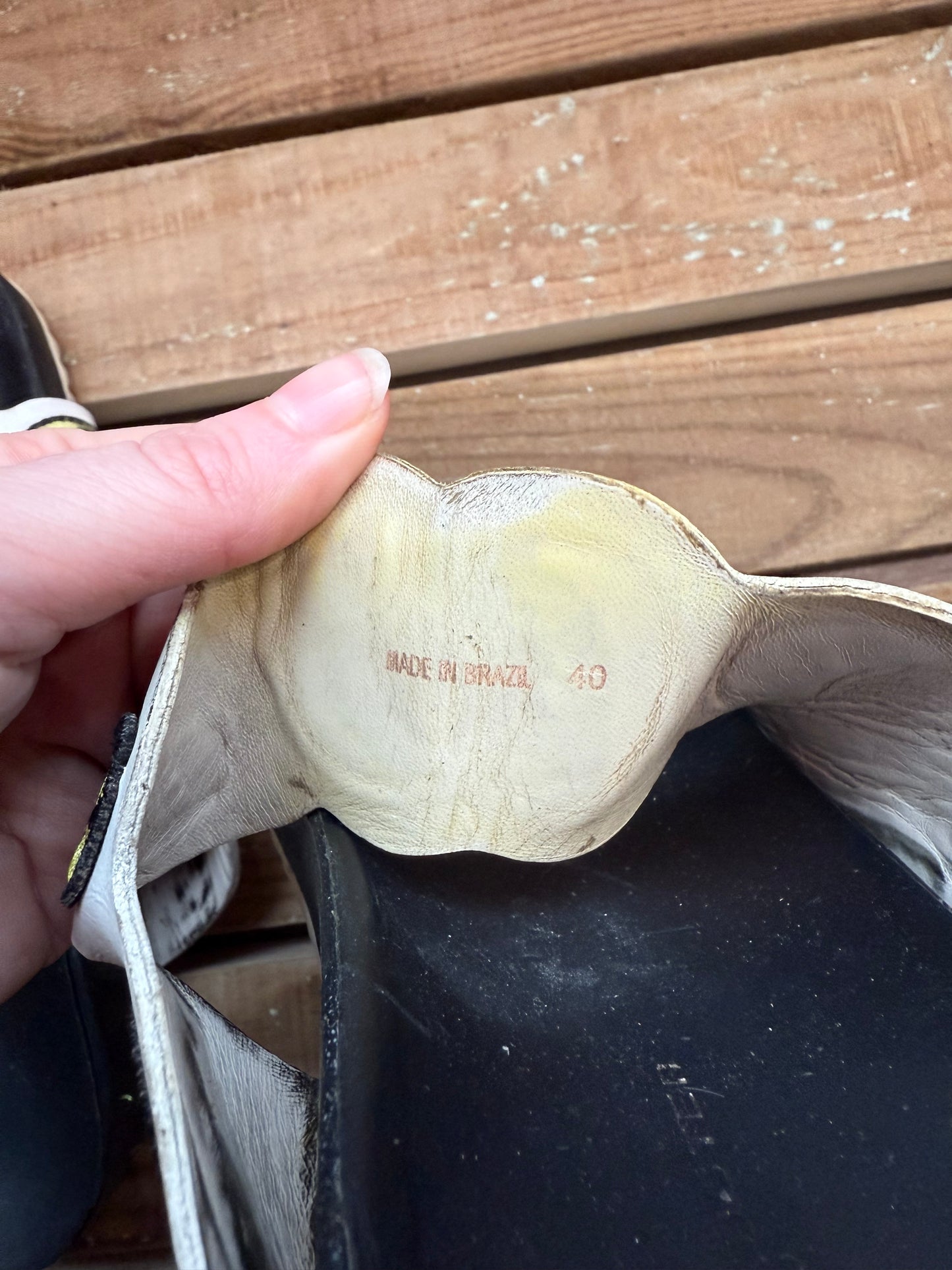 Sophia Webster banana print slides/ sandals. Summer. EU40 UK6.5