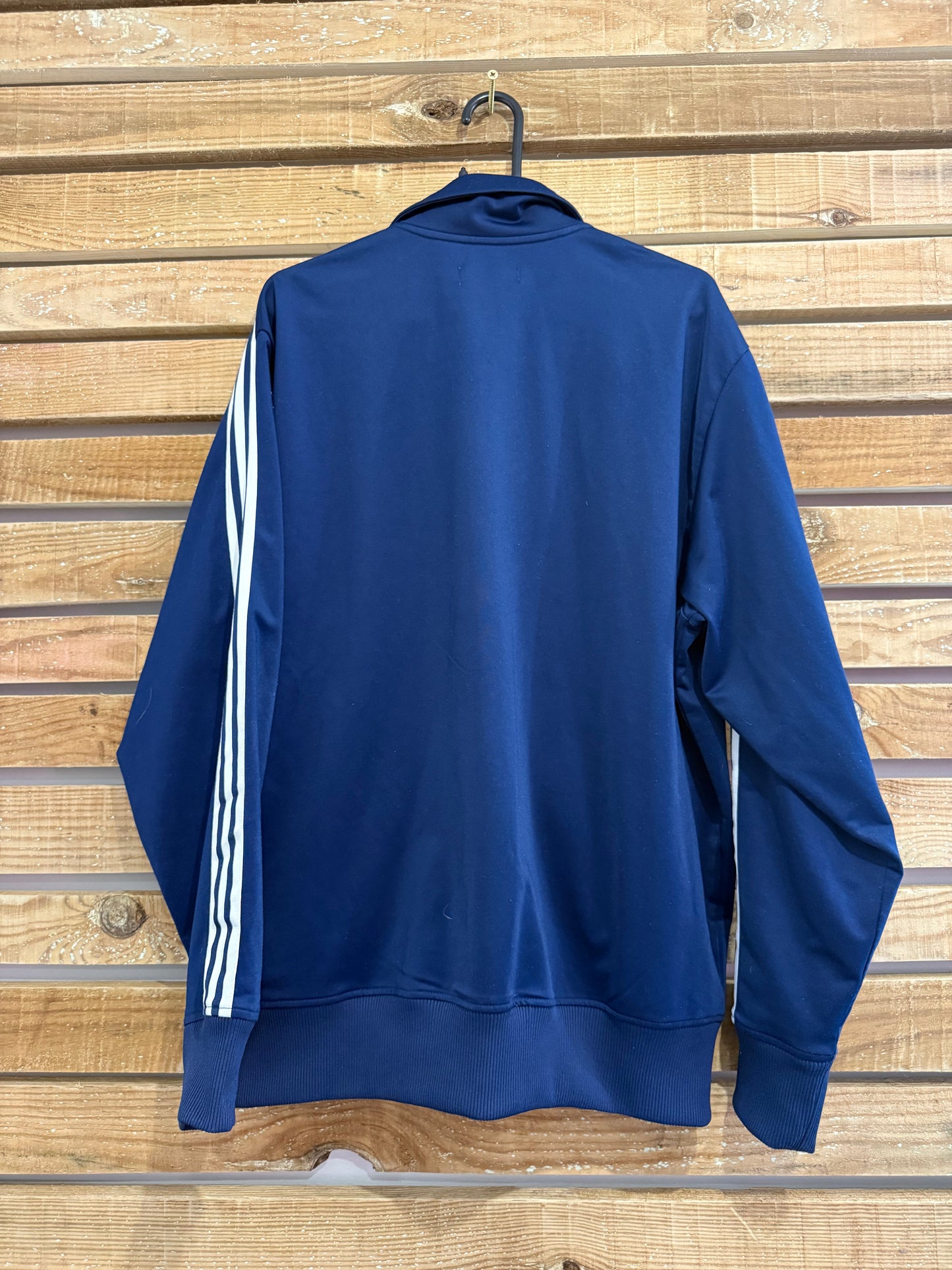 Vintage 90s Adidas track zip up sports jacket. Size XL. Festival.