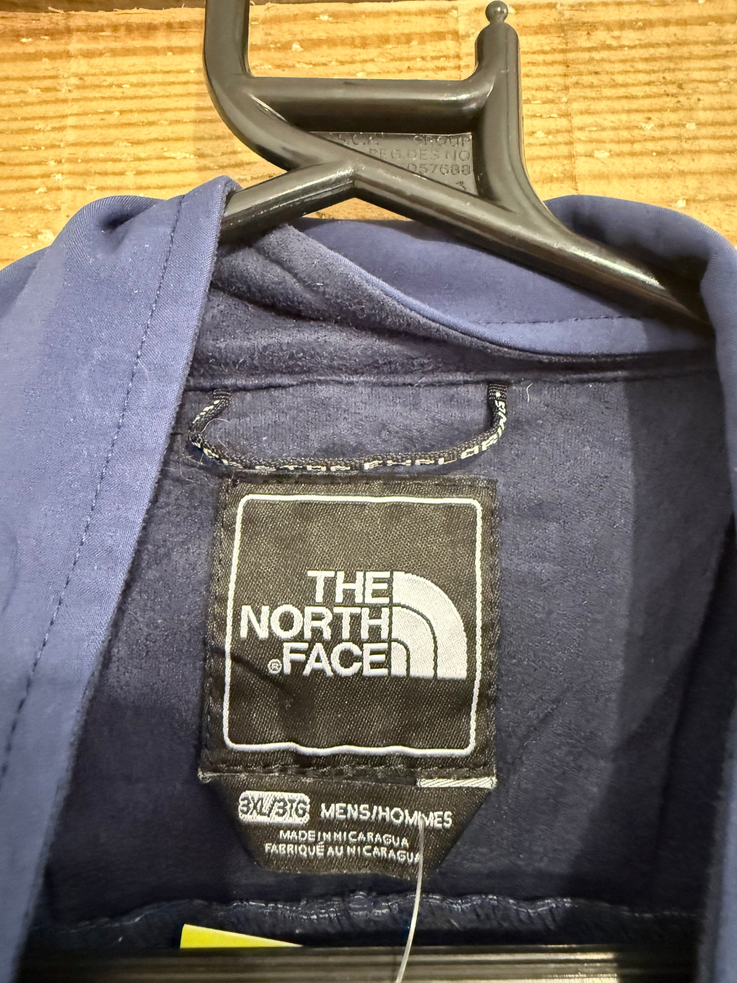 Vintage 90s The North Face Waterproof Outdoors Jacket. Blue. Size 3XL