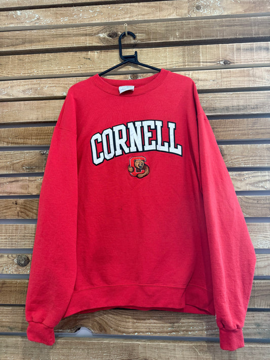 Vintage 90s Champion Cornell university spell-out sweater/ sweatshirt. USA. Size XL.