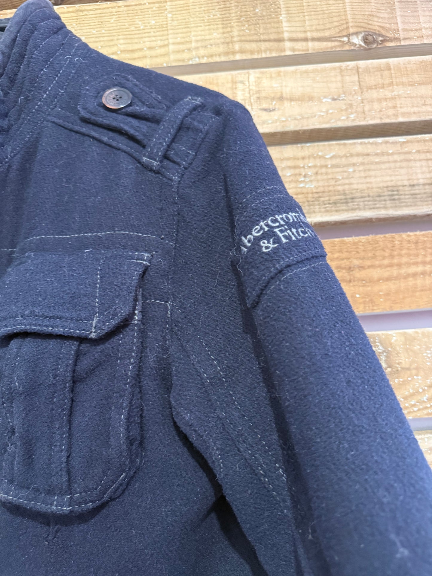 Vintage Y2K Abercrombie & Fitch Utility Field Jacket. Size Small.