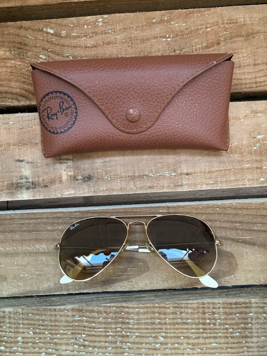Ray Ban Aviator Sunglasses.