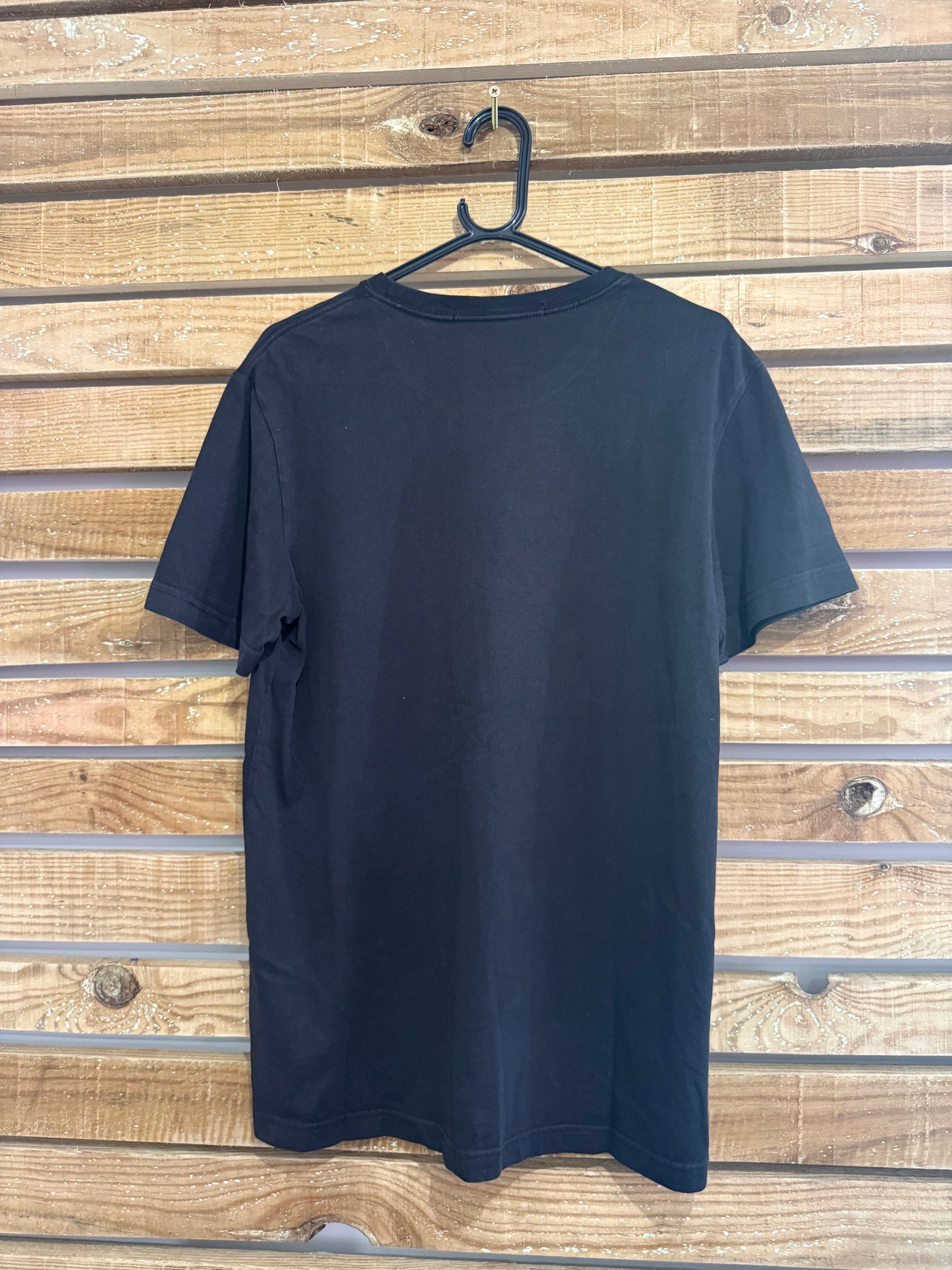 Vintage Y2K Calvin Klein 100% Cotton logo T-shirt. Black. Size Medium.