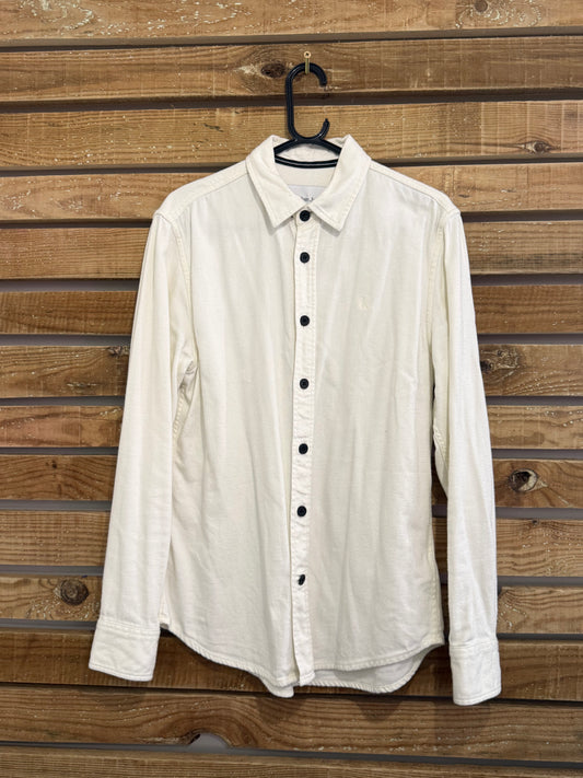 Calvin Klein cotton shirt/ shacket/ over shirt. Size Small. Medium.