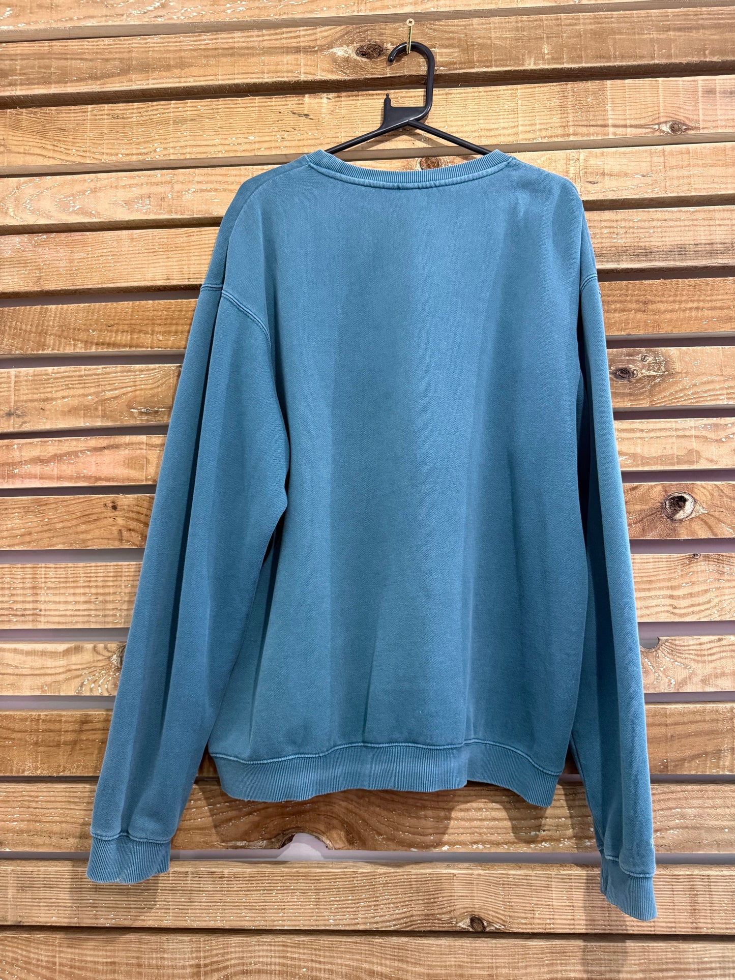 Vintage Y2K NFL Miami Dolphins sweater/sweatshirt. Blue. Size Large.