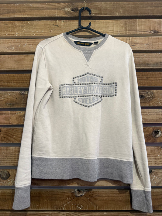 Vintage 90s Harley-Davidson Spell-out Sweater/ sweatshirt. Size Medium