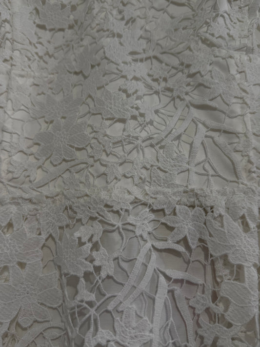 BNWT All Saints floral lace white corset top. UK10 Summer/ party/ evening.