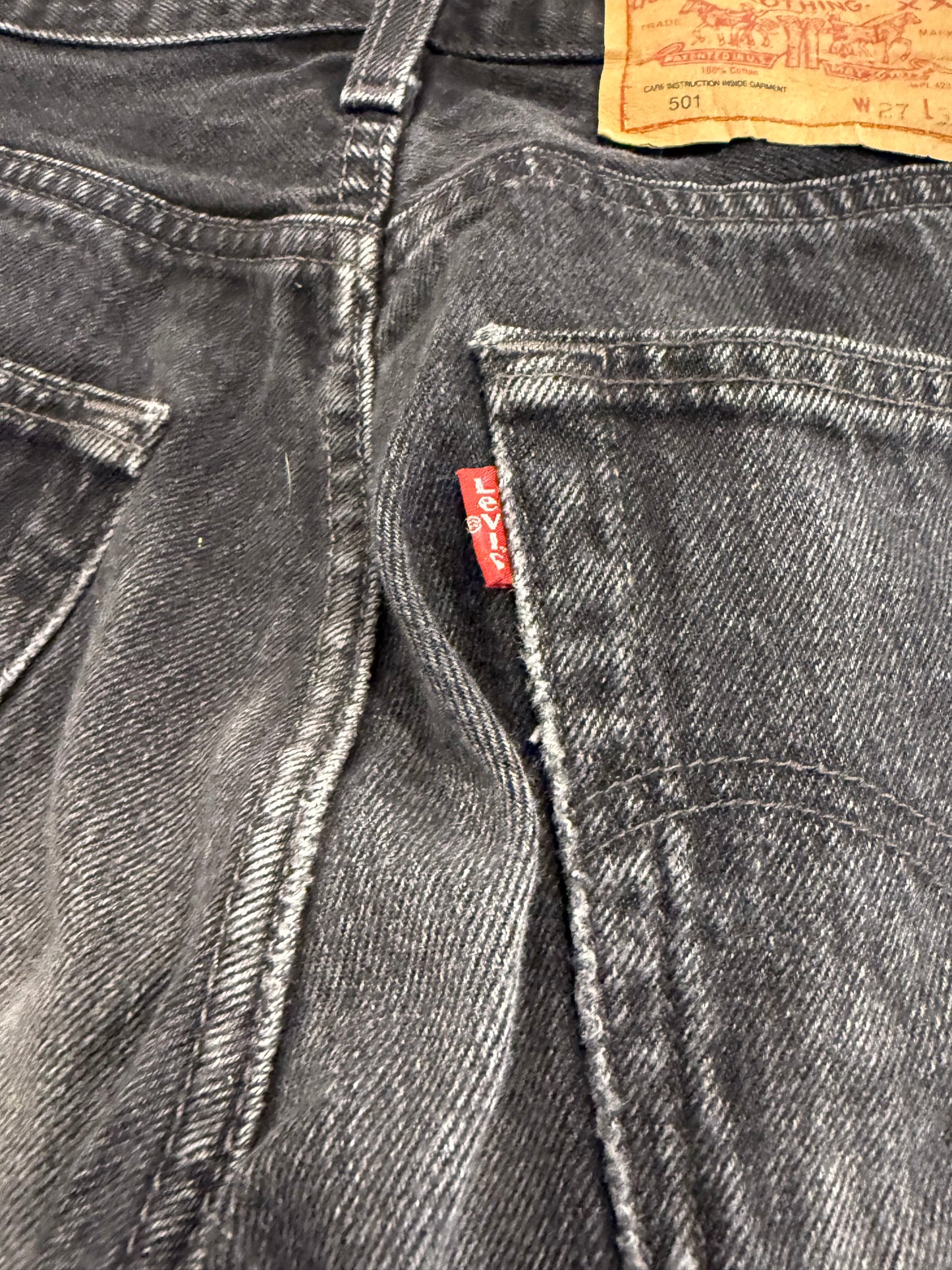Levi’s 501 Cut Off Denim Shorts. Size UK8. 26” waist.