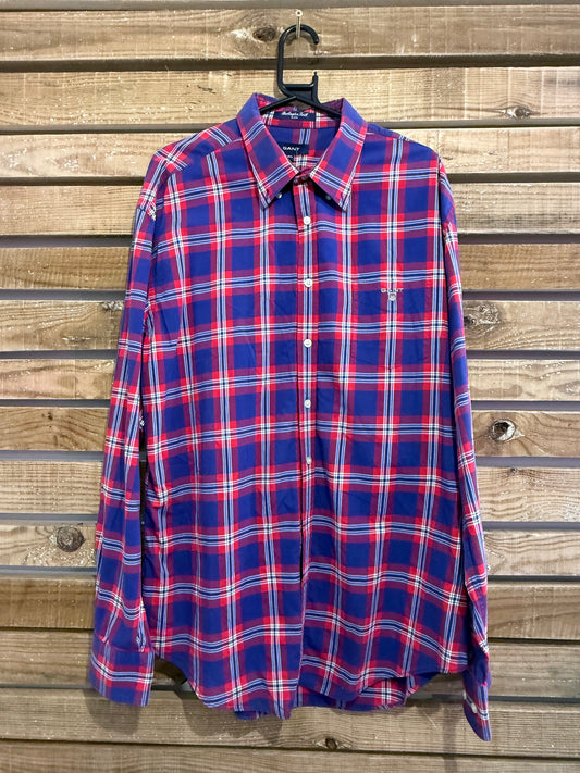 Gant checked tartan/ plaid button up shirt. Size XXL.