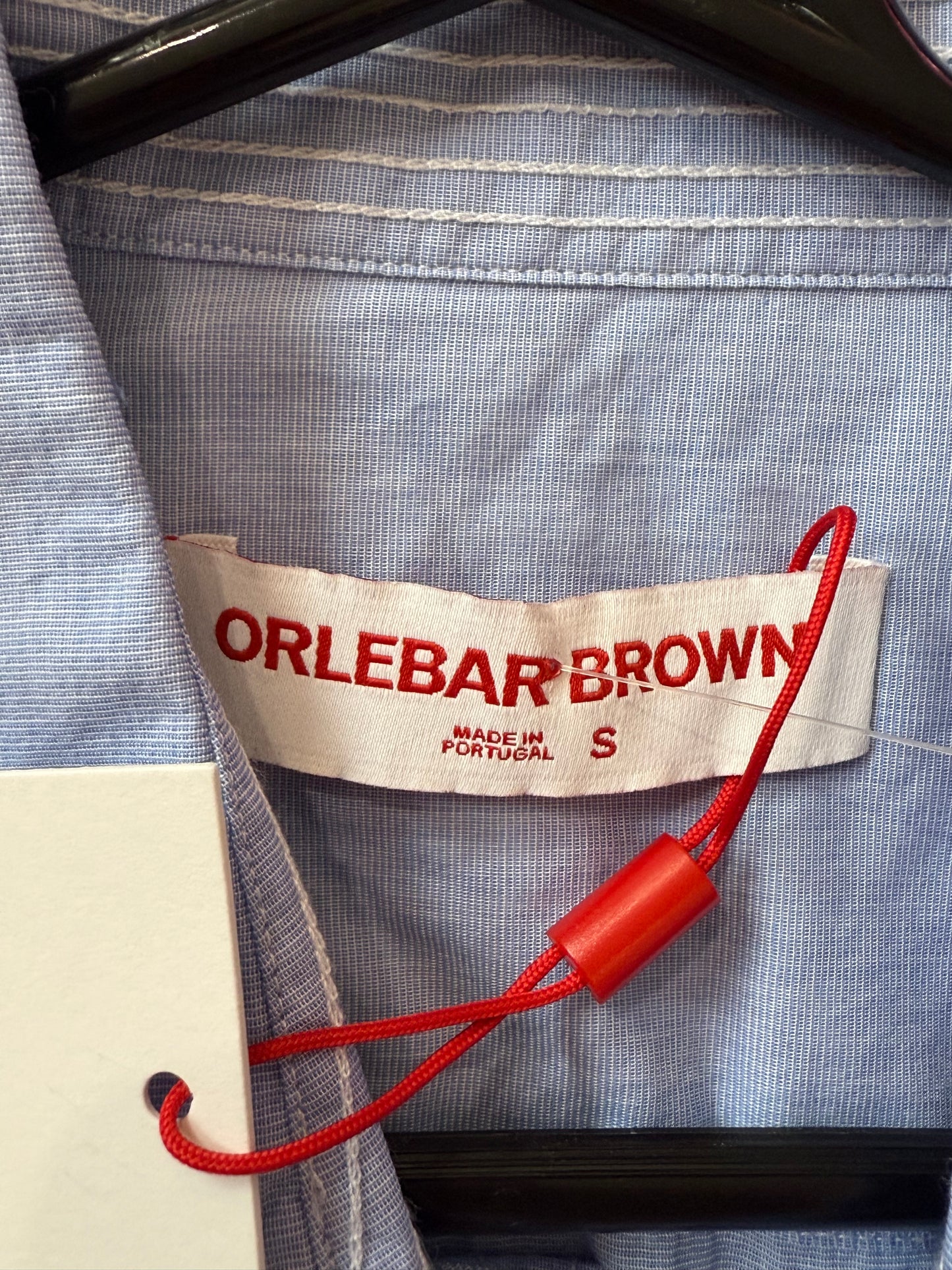 BNWT Orlebar Brown shirt. button up shirt. Size Small.