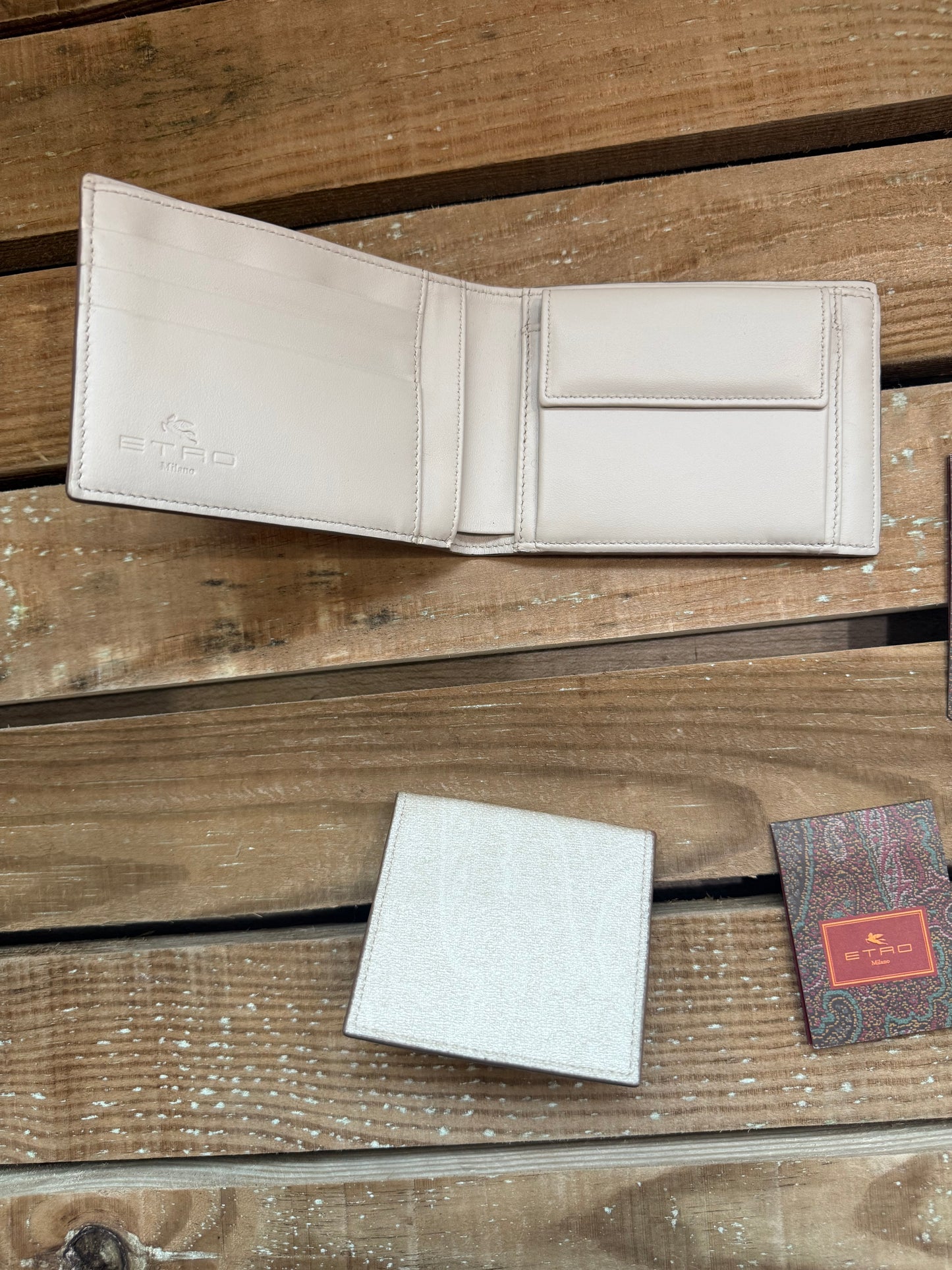 BNWT Etro paisley coin purse & wallet.