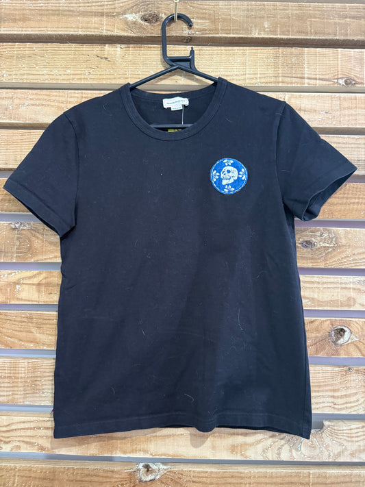 Alexander McQueen embroidered skull T-shirt. Size Small.