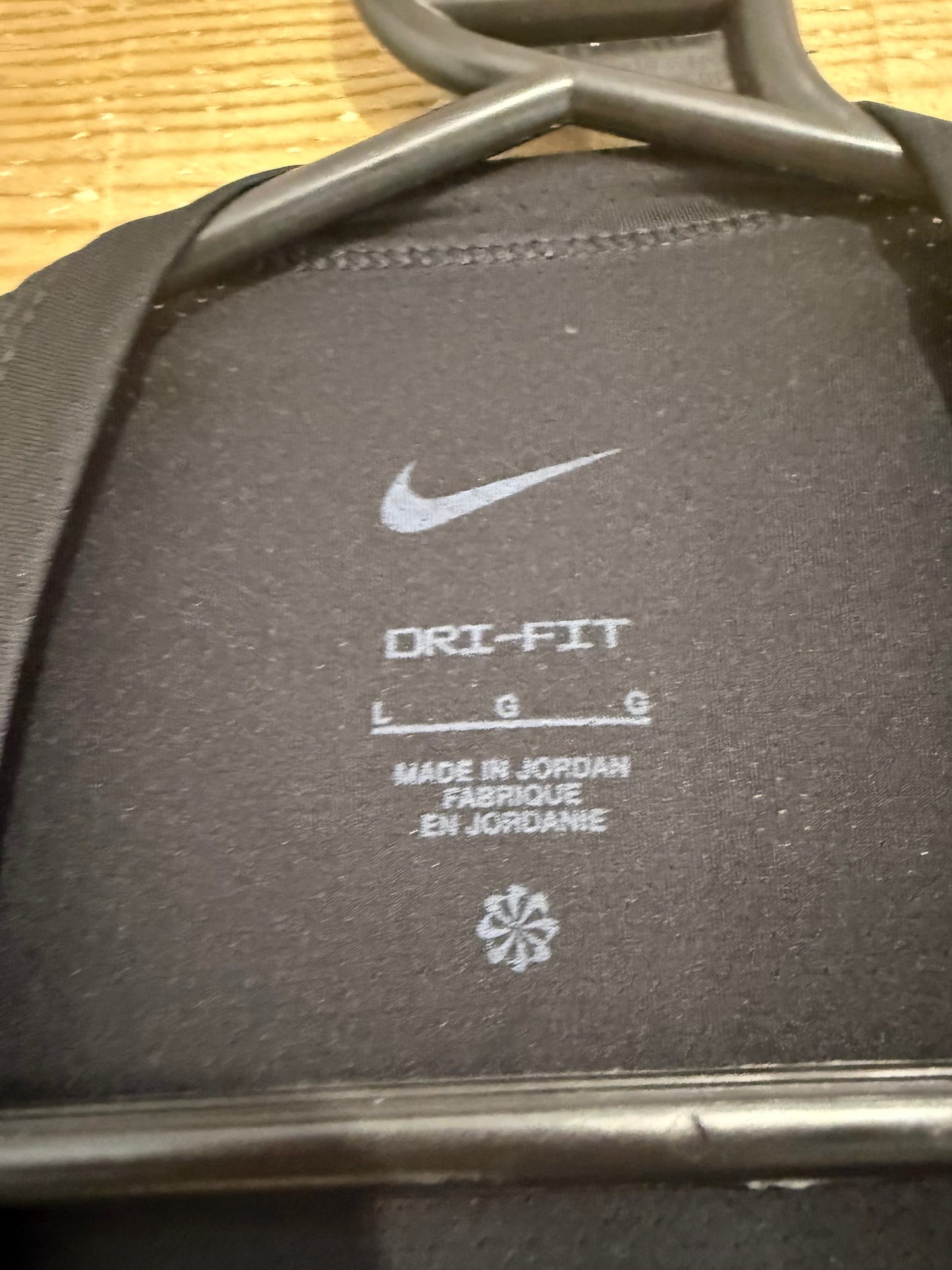 Nike Dri-fit T-shirt. Gym. Black. Size Large.