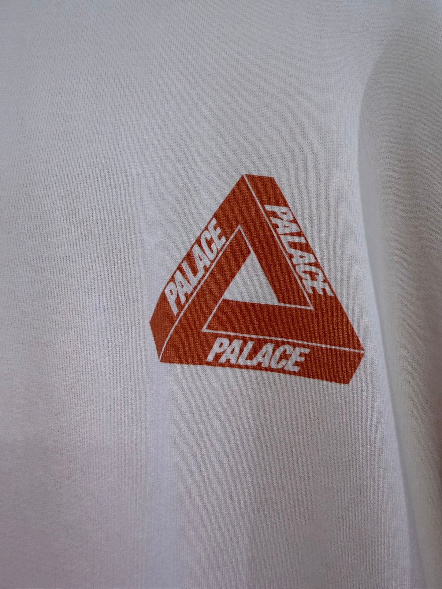 Palace Skateboards reacto colour hoodie/ hooded sweater. Orange. Size medium.