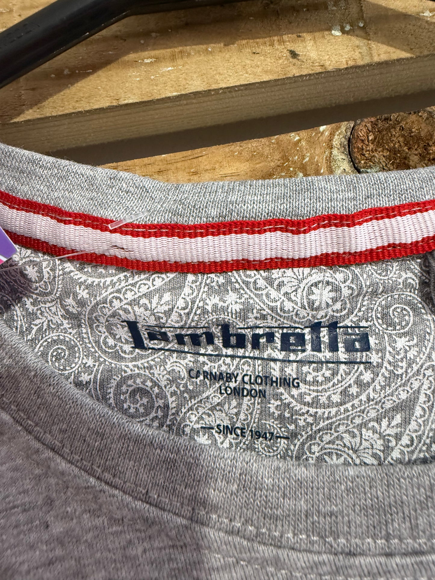 Vintage 90s Lambretta top/ t-shirt. Size Medium.