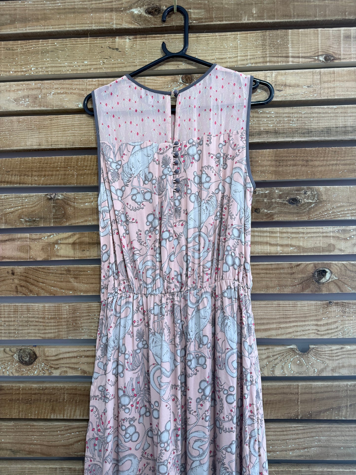 Noa Noa abstract printed maxi dress. Summer/evening/wedding. Size 8-10.