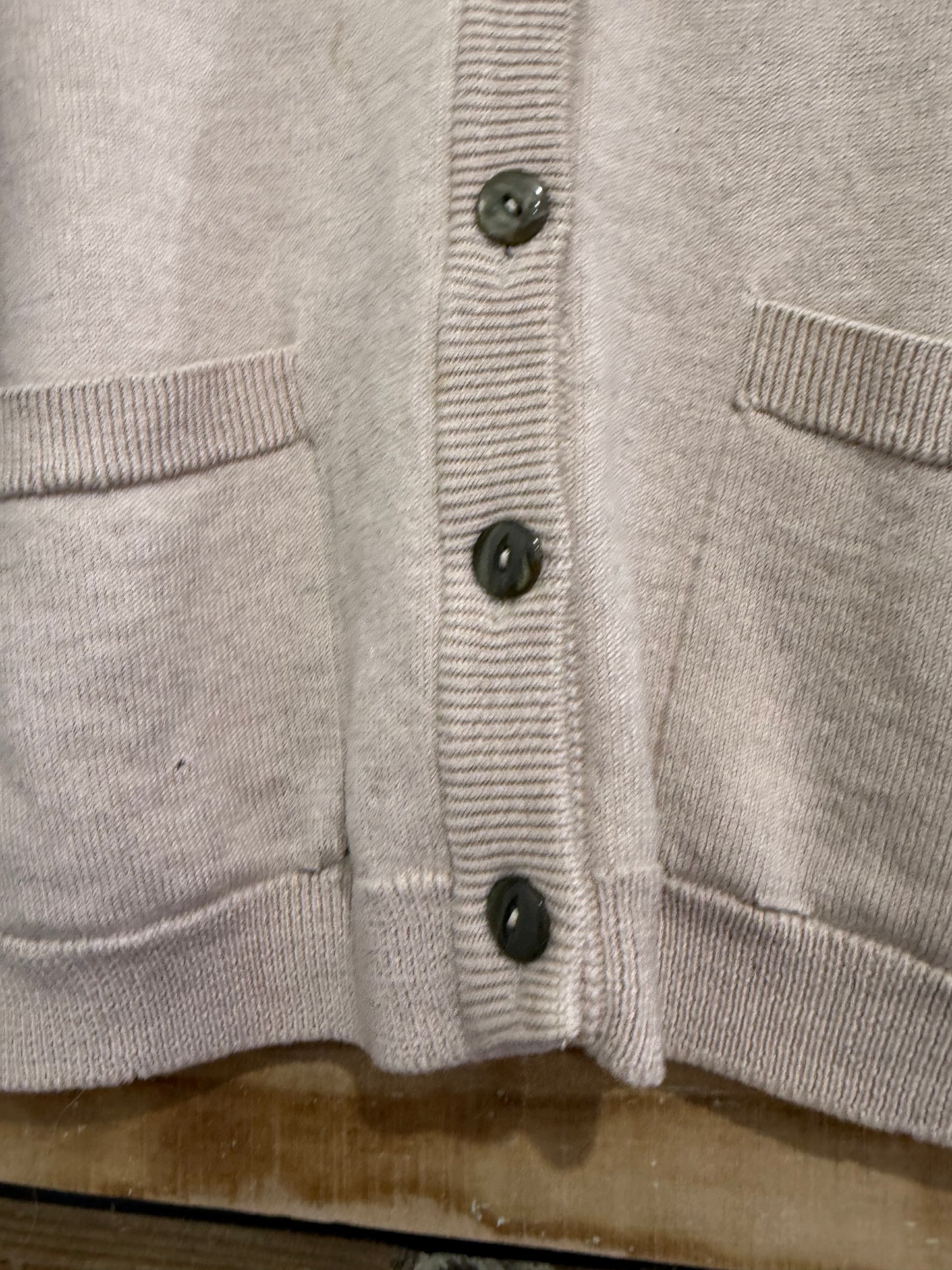 Vintage 90s Harrods by Barrie wool cardigan. Size Medium.