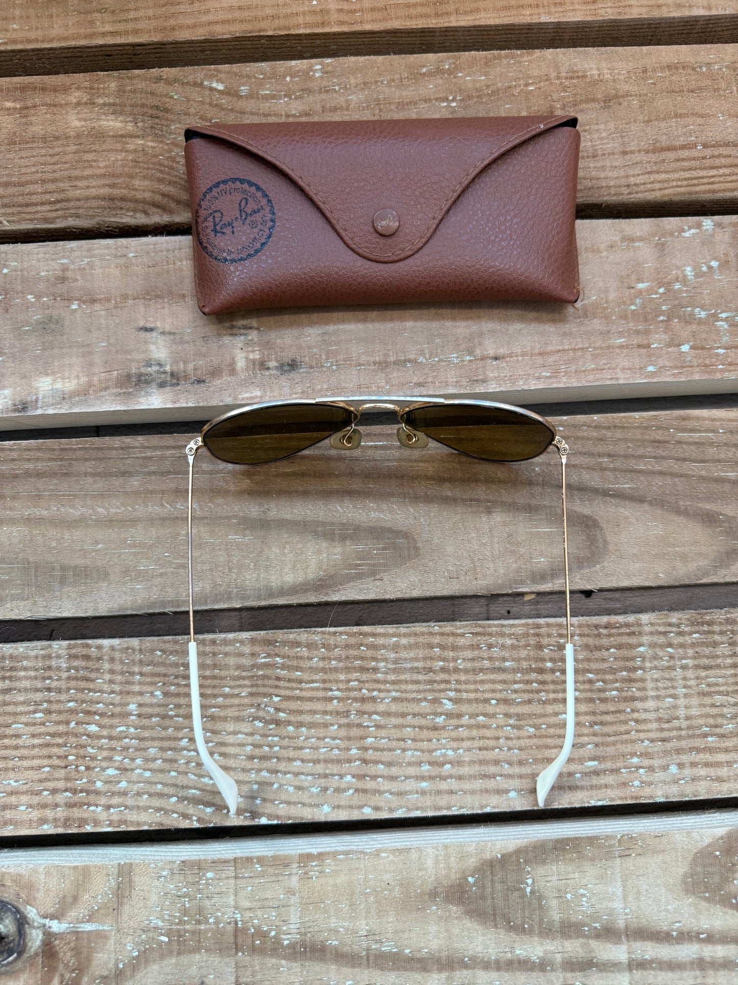 Ray Ban Aviator Sunglasses.