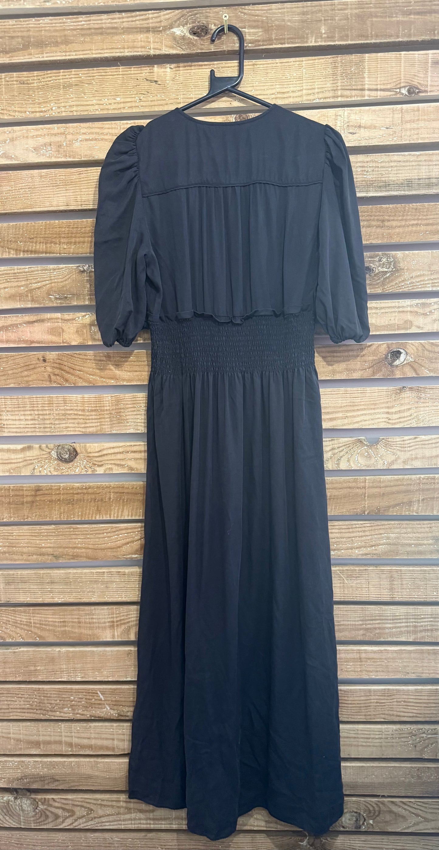 Storm & Marie Chloe puff dress. Black. Summer/ festival/ evening/wedding. Size 8-12