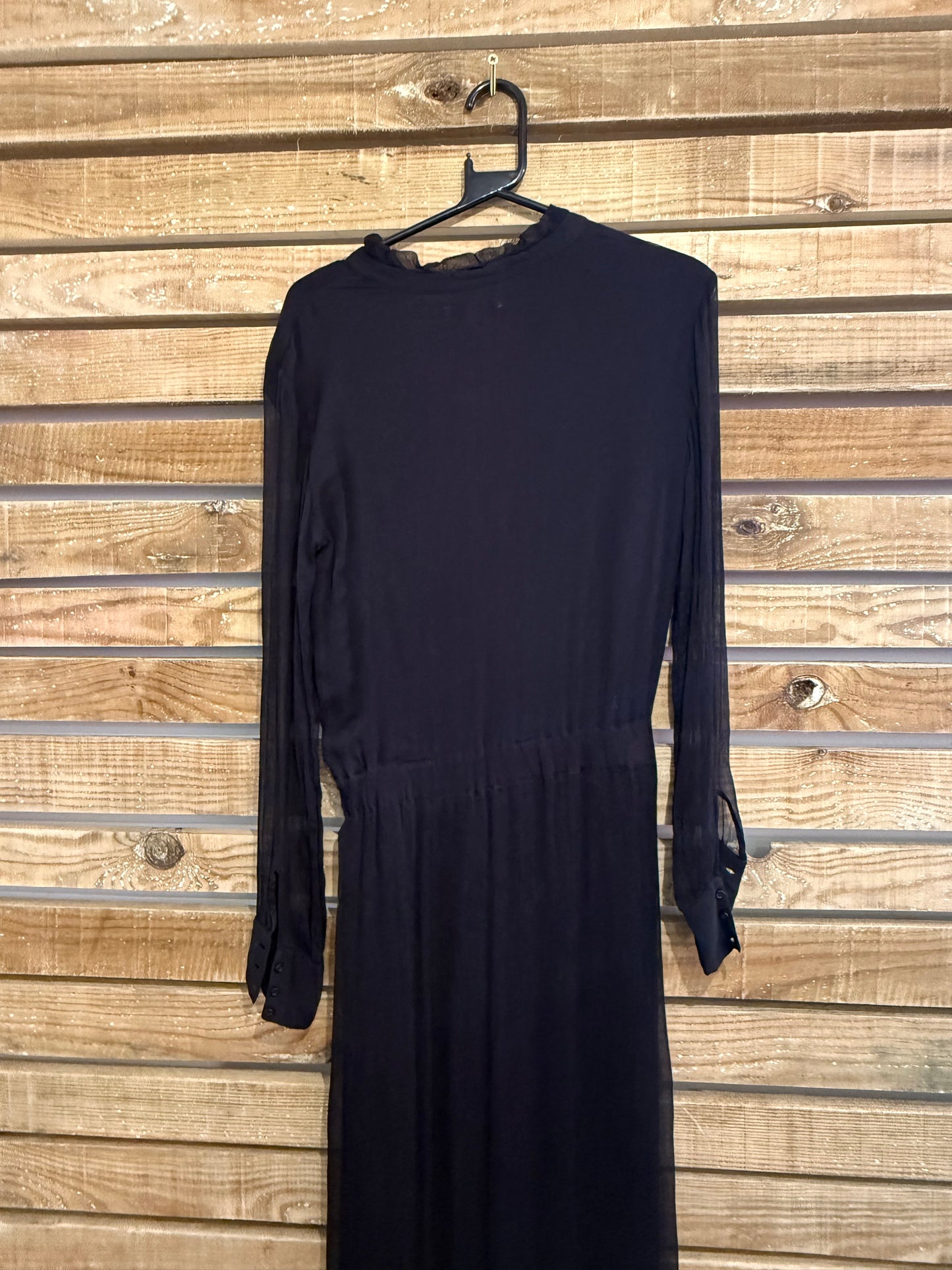 BNWT Second Female Violette maxi dress. Black. Size XS. Whimsy/ Goth/ fairycore. Summer.