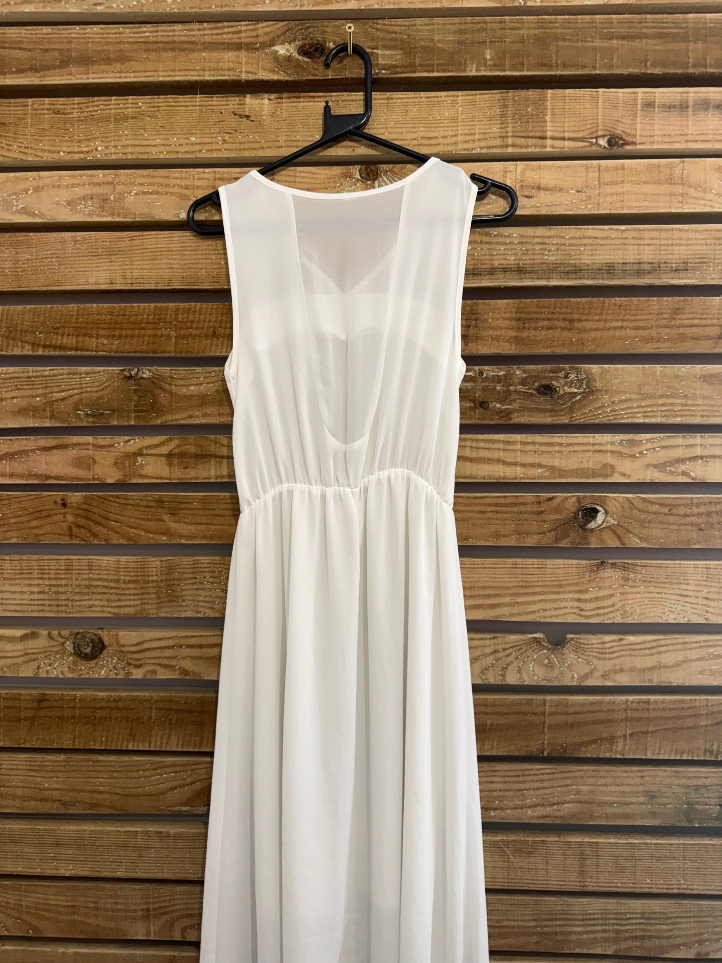 Maje summer sheer detail maxi dress. Summer/ festival/ evening/wedding. Size 8.