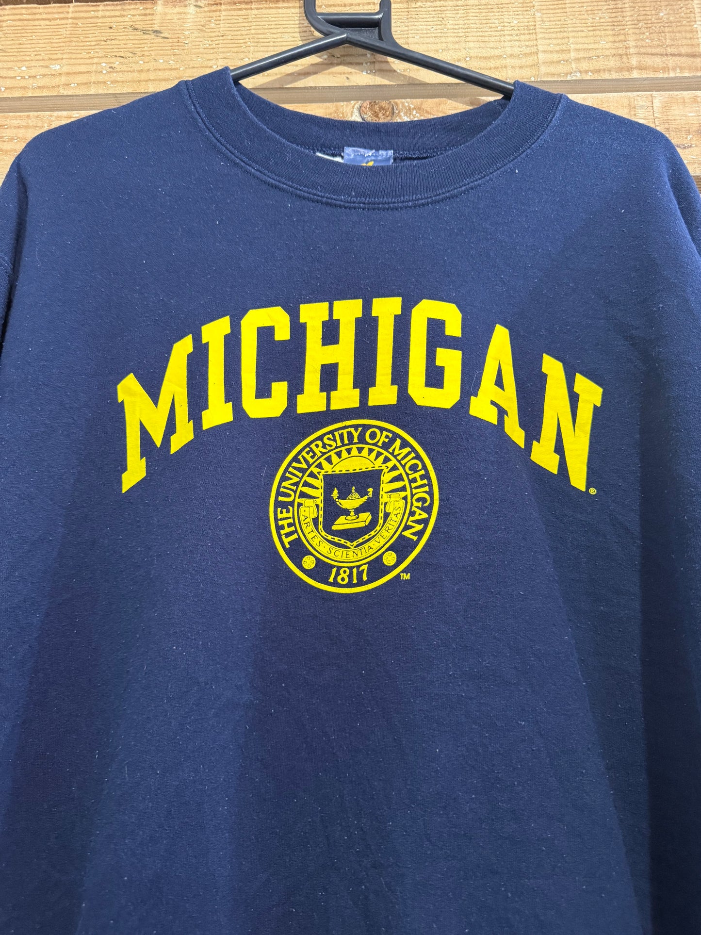 Vintage 90s Michigan University Sweater/ Sweatshirt. Size Medium. USA
