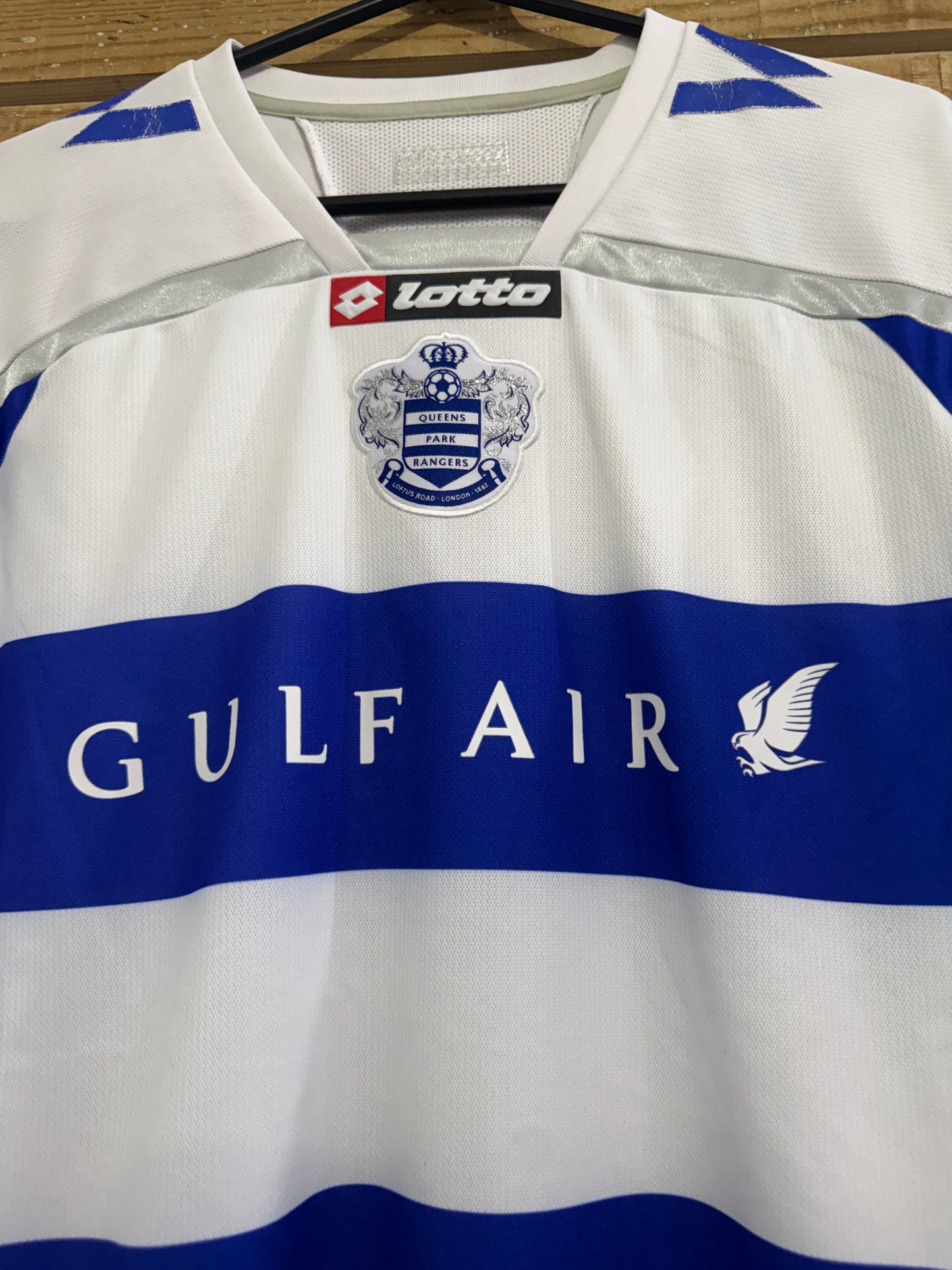 Queens Park Rangers (QPR) Lotto 2009-2010 Home Football Shirt. Size XXL.