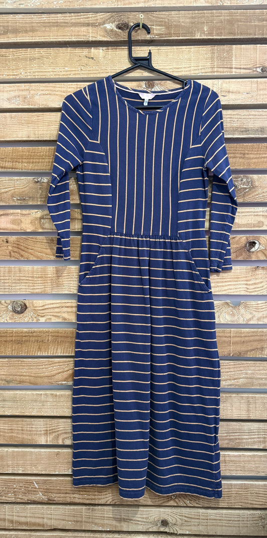 Joules T-shirt long sleeved dress. Pockets. Size 10