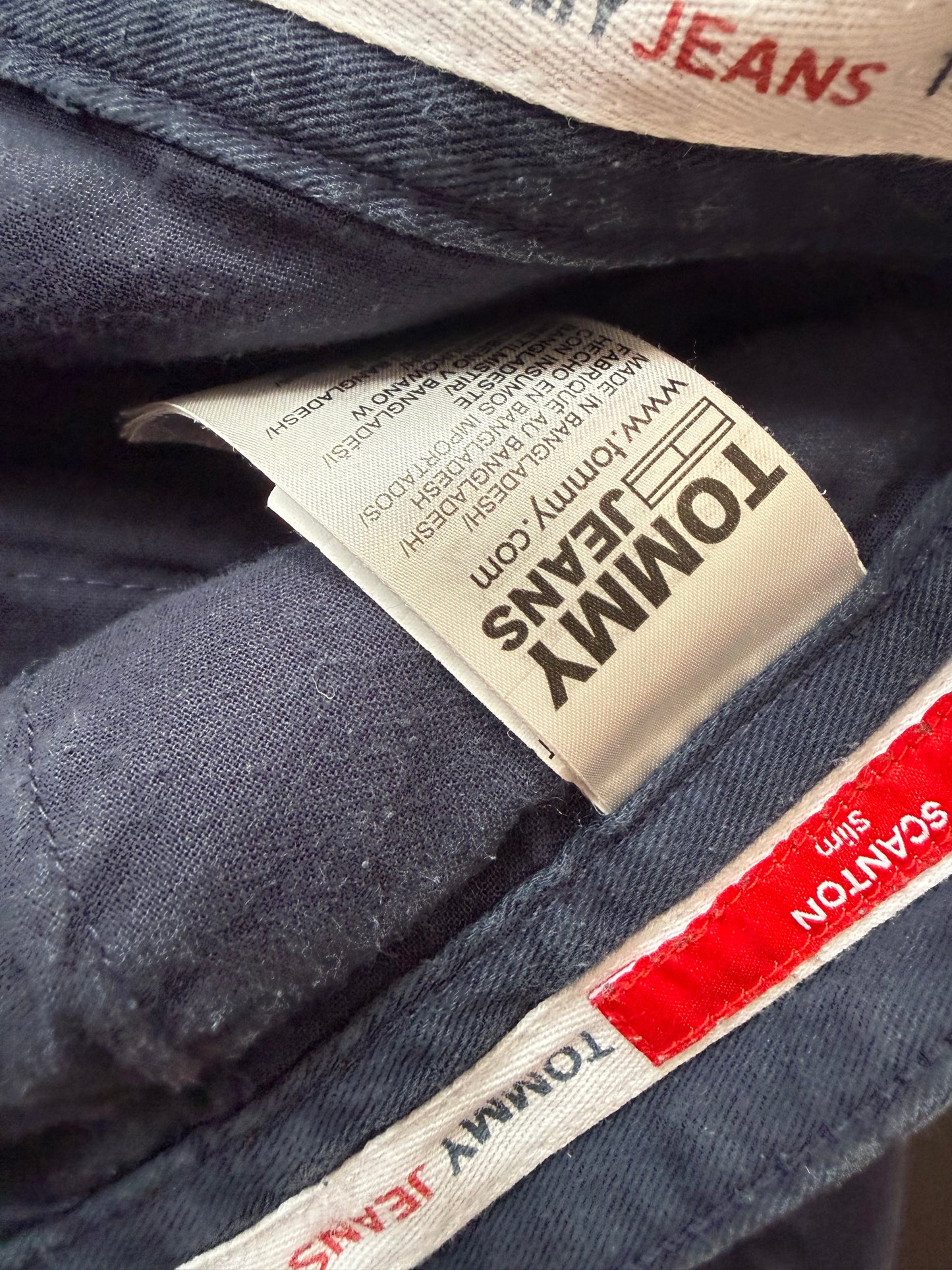 Tommy Hilfiger blue chino shorts. Size 30” waist. Summer/ beach/holiday
