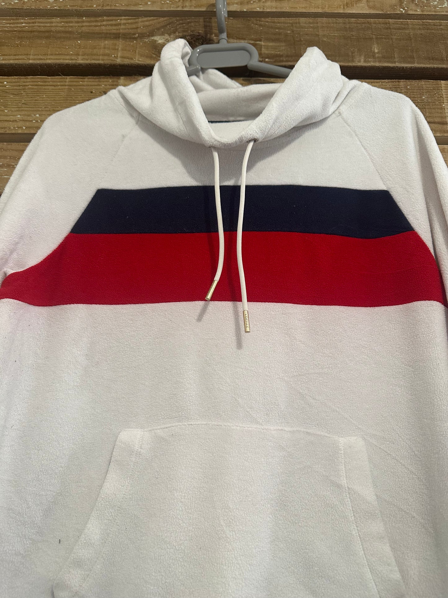 Vintage Y2K Tommy Hilfiger logo funnel neck sweater/ sweatshirt. Size medium