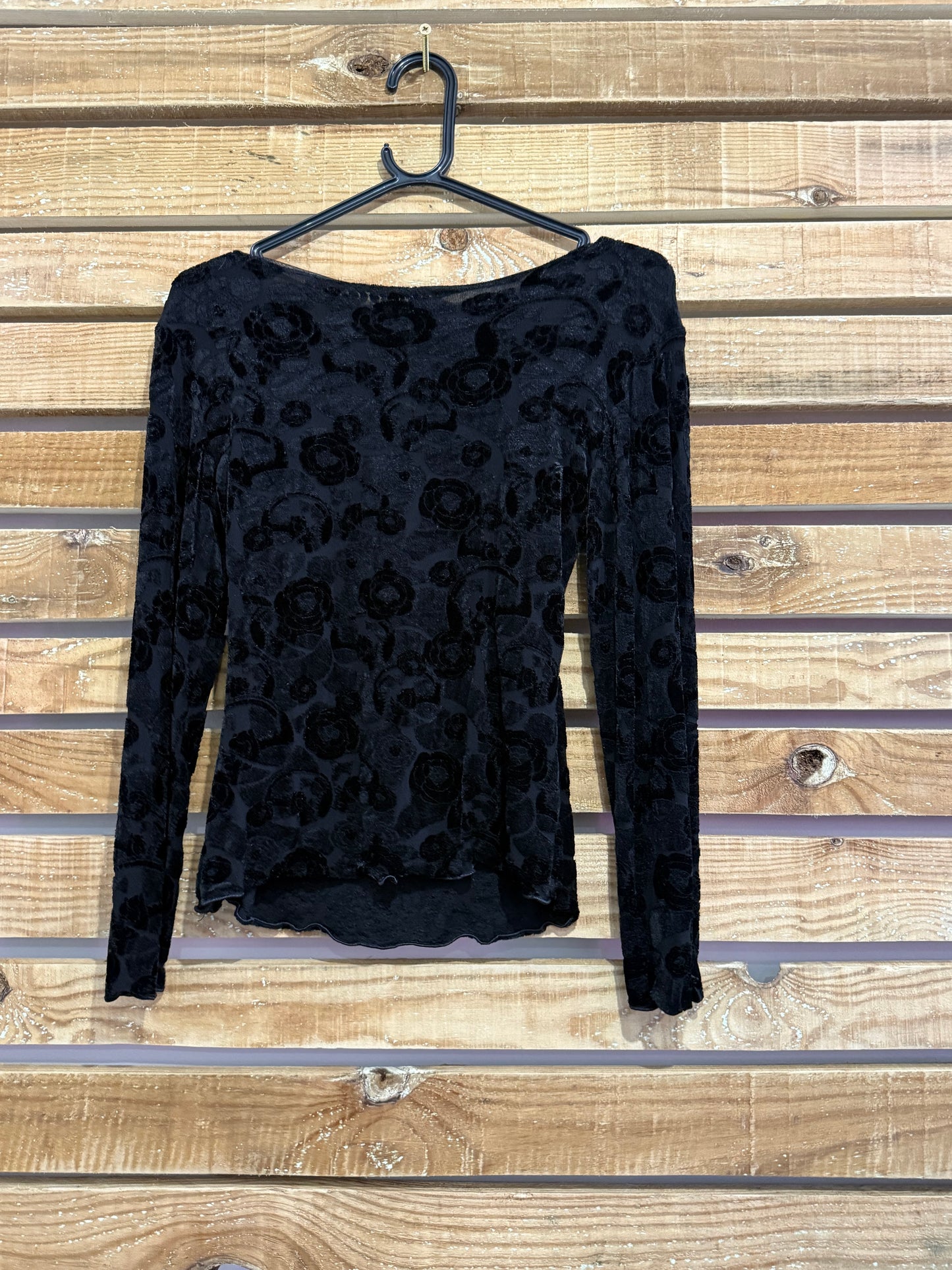 Vintage 90s Armani velvet top. size 42. Christmas/ party/ winter
