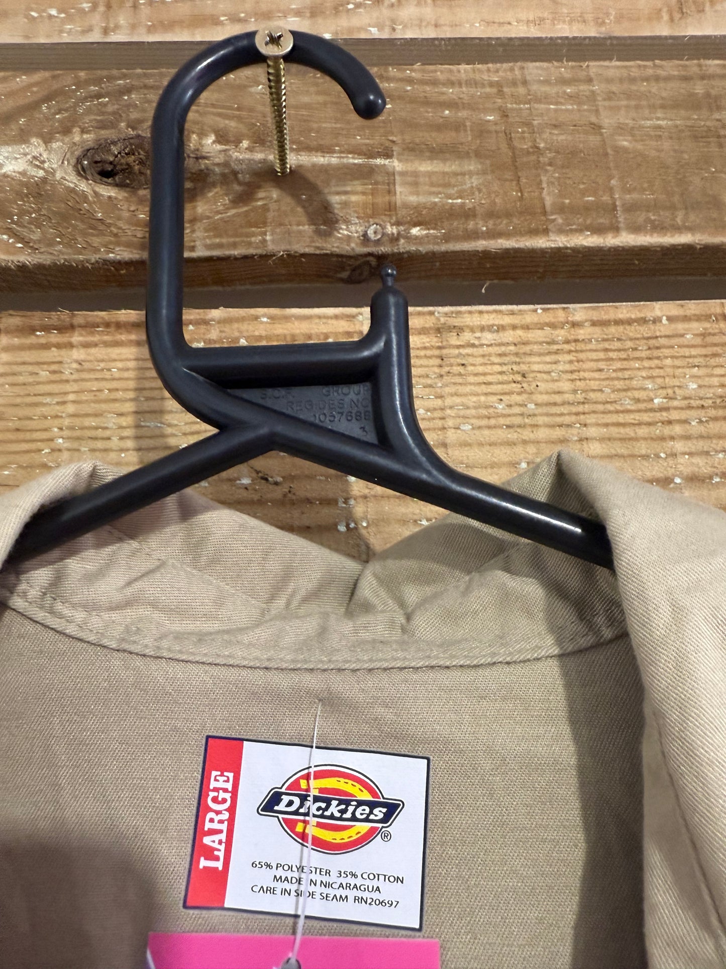 Vintage 90s Dickies Shirt Size Large. Workwear