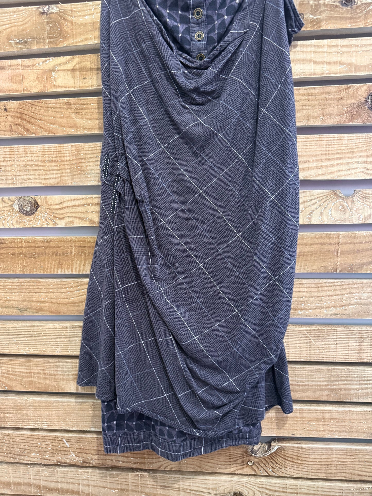 Vintage Y2K mais il est où le 
soleil? Draped dress. Size UK10. Summer/ holiday/ beach.