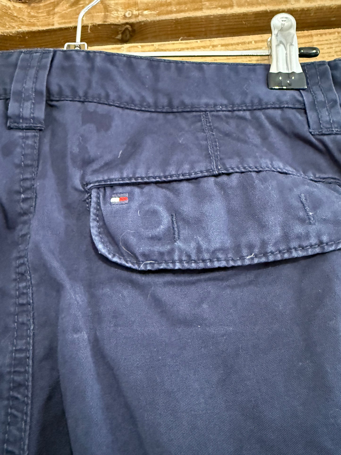 Tommy Hilfiger blue chino shorts. Size 28” waist. Summer/ beach/holiday