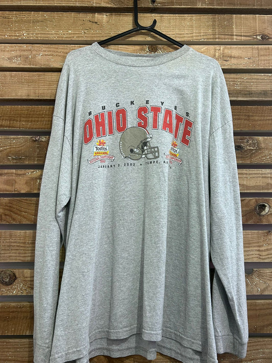 Vintage Y2K Jansport Ohio State Buckeyes long sleeve t-shirt. Size XL