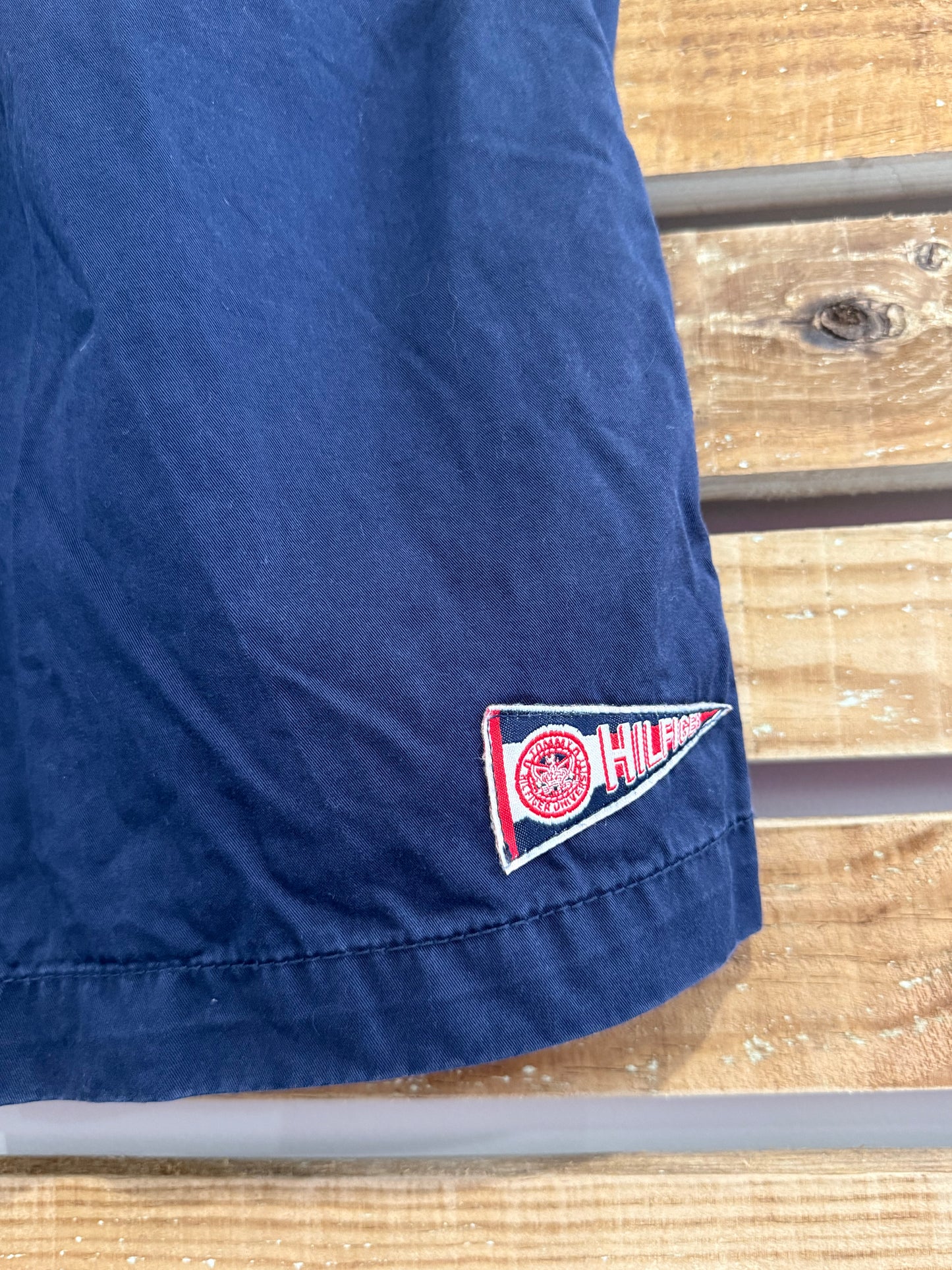 Tommy Hilfiger blue chino shorts. Size 28” waist. Summer/ beach/holiday