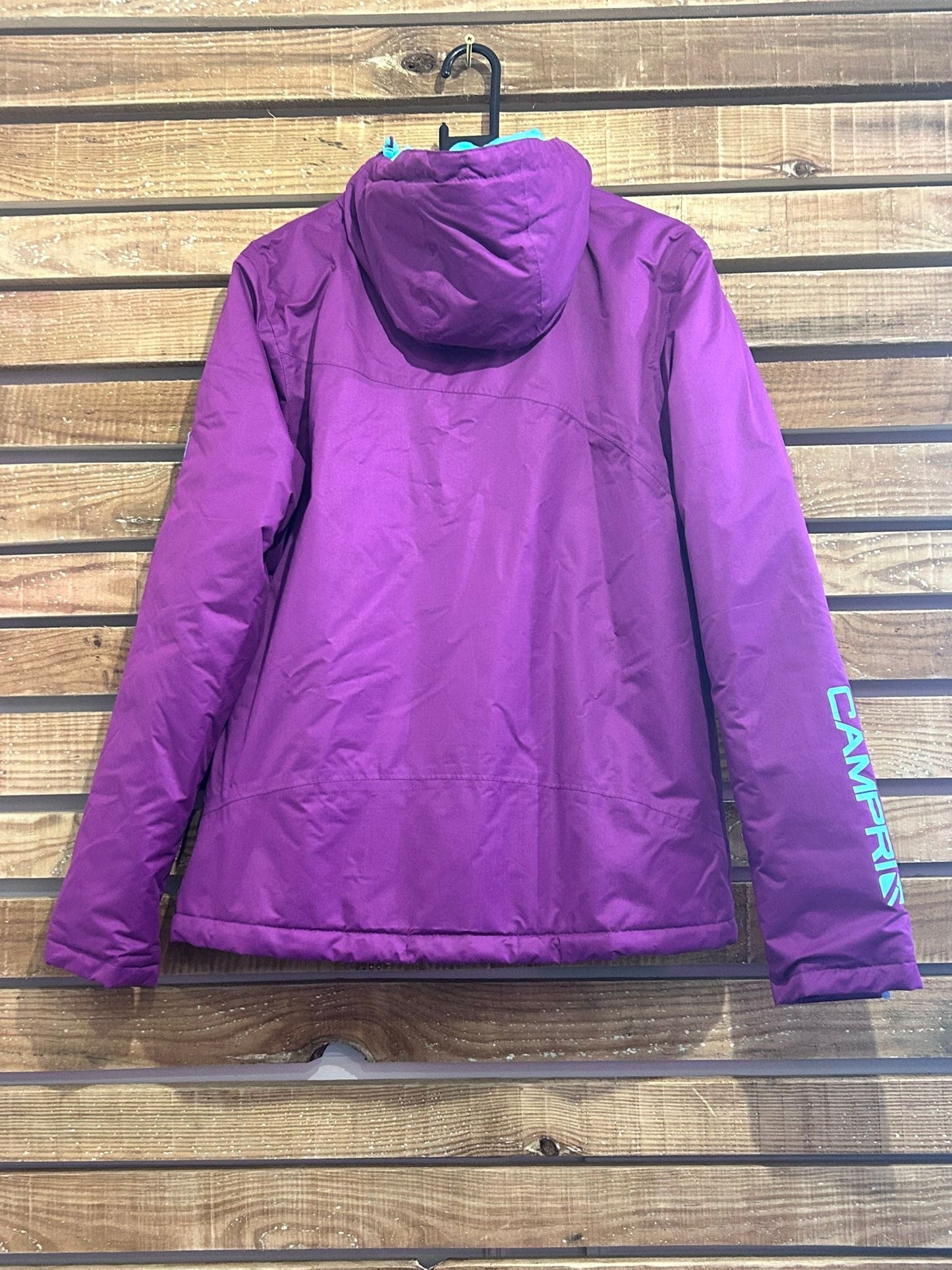 Campri Ski/ snowboard jacket. Winter. Purple. Size Large. (Size 16)