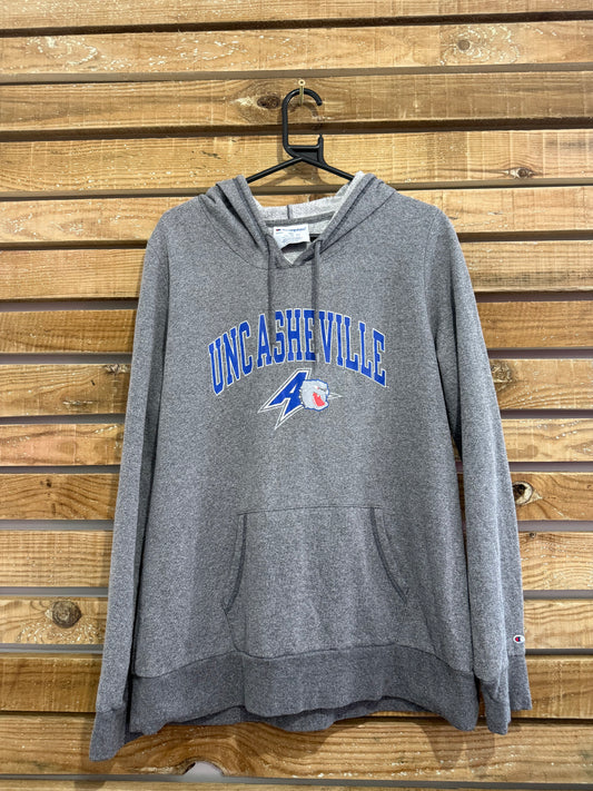 Vintage 90s Champion American University of North Carolina at Asheville Bulldogs Hoodie/Hooded Sweatshirt. USA. Size Small.
