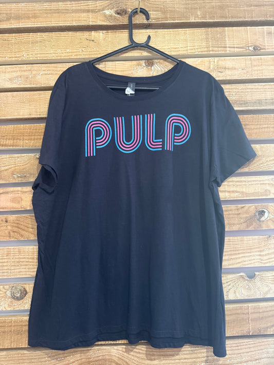 Vintage Y2K Pulp Graphic T-shirt. Size XXL.