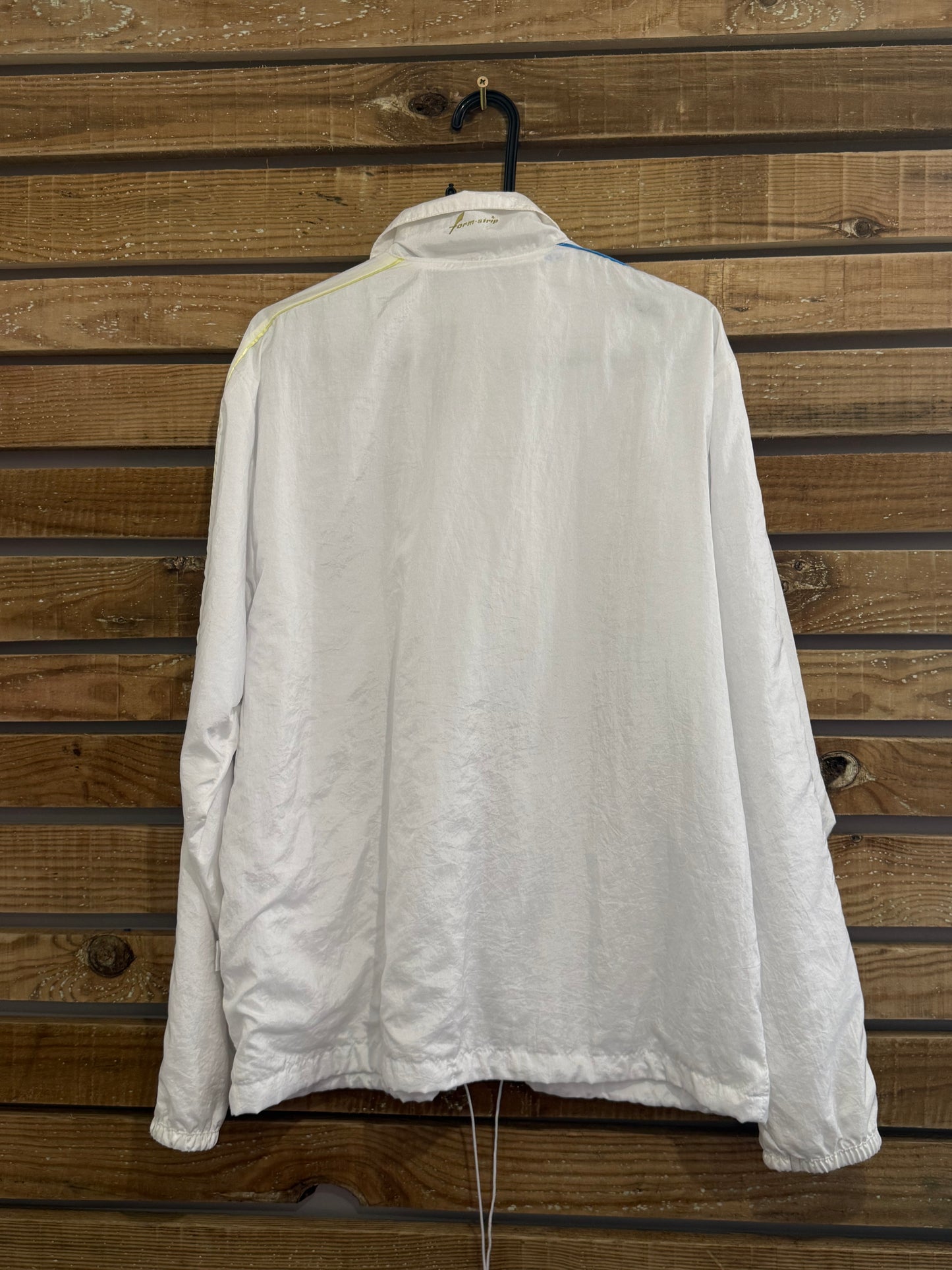 Puma X R.Dassler Legacy T7 track top/ shell jacket. White. Medium.