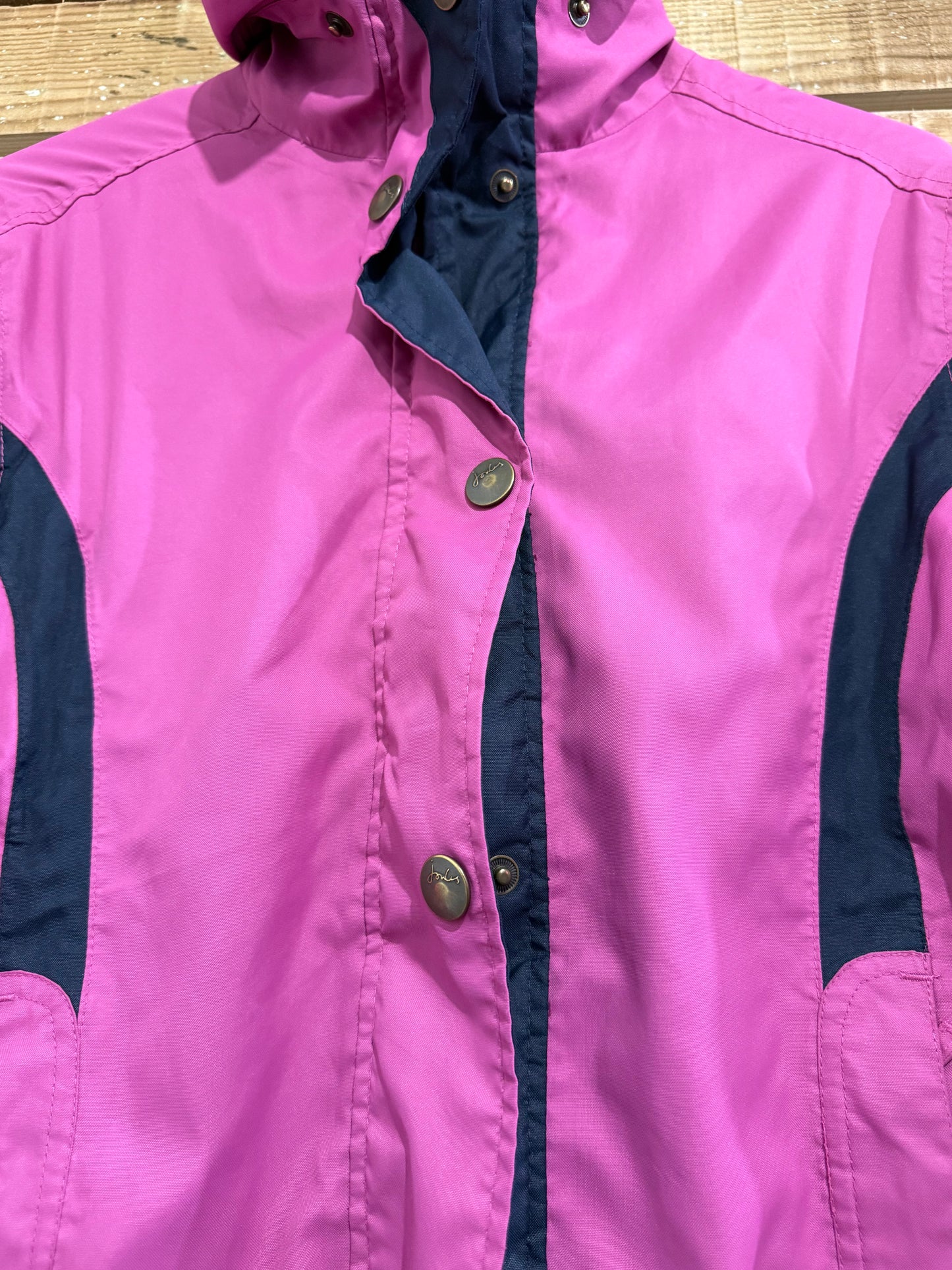 Joules Waterproof Outdoors Jacket. Size UK10. Hiking/ Outdoors. Pink
