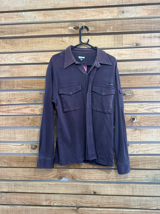 Vintage 90s Paul Smith Shirt. Military/ Overshirt. Size Large.