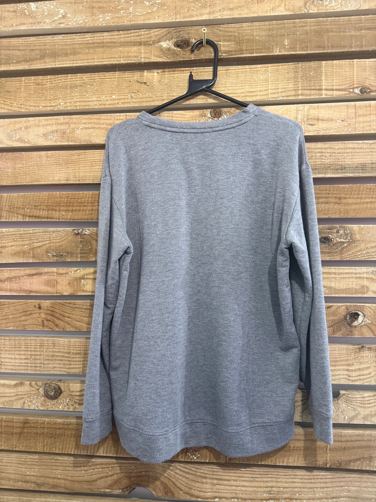 Orvis sweater/ sweatshirt. Grey. Size Small. Super soft. Fishing/ outdoors.