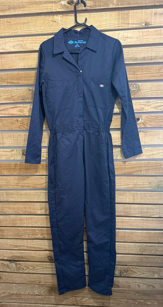Vintage 90s Dickies boilersuit. Workwear. Navy Blue. Size XS.