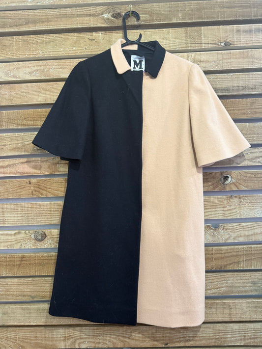 Vintage 90s does 60s Missoni 2 tone wool Coat. UK8.