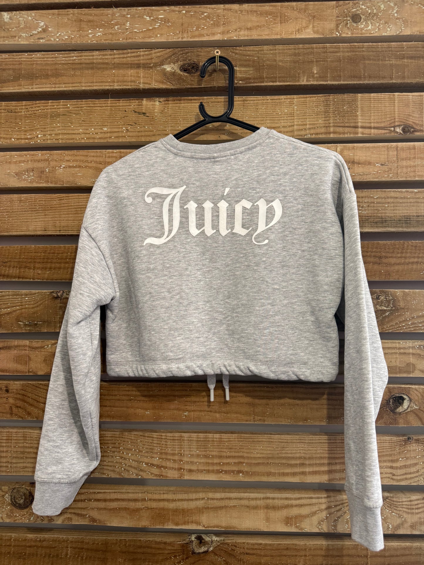 Vintage Y2K Juicy Couture cropped sweatshirt. Crop top. Size XS.